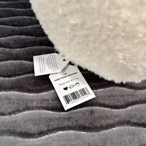 RARE Jellycat Large Teddy Snowman BNWT - Picture 7 of 7